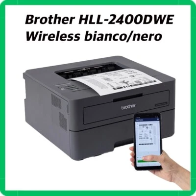 Stampante laser multifunzione brother HLL-2400DWE bianco e nero wifi wireless - Immagine 1 di 3