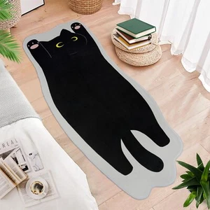 Cat Mat - Cute DoormatNon-Slip Long Cat Rug for SofaStretched Cat Floor Rugs ... - Picture 1 of 6
