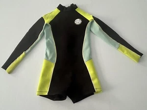 Traje de primavera de manga larga junior RIP CURL talla 10 para niñas - Traje de neopreno de verano en muy buena condición - Imagen 1 de 7