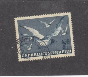 GAVIOTAS AUSTRIA (MK1975) # C56 EN MUY BUEN ESTADO USADAS 2s CABEZA NEGRA/AZUL OSCURO - Imagen 1 de 1