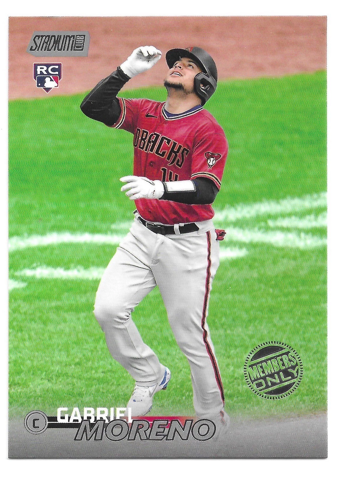2023 Topps Stadium Club Members Only SSP #283 Gabriel Moreno (RC)