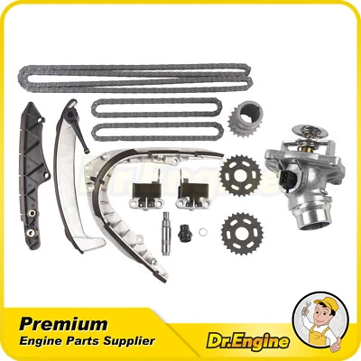 Kit de cadena de distribución termostato apto para 99-05 BMW X5 540i Land Rover Range Rover 4.4L Foto 1 de 4