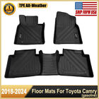 Tpe Automotive Floor Mats Foot Pads Liners For Toyota Camry (Gasoline) 2018-2024