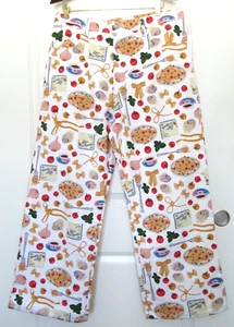Lisa Says Gah Robyn Jeans Buon Appetite Italian Summer Pasta Pants Size 16 NWT - Picture 1 of 9