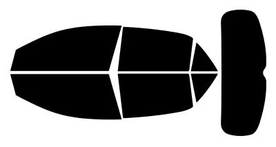 Window Tint For Kia RIO5 2018-2023 Precut Nano Ceramic Car Film Kit - Image 1 of 4