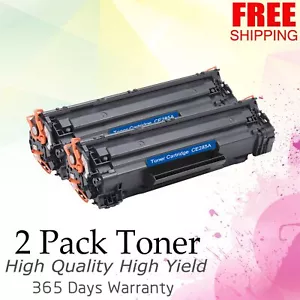 2 Stück Kompatibel CE285A 85A Toner für HP LaserJet Pro P1102w P1109w M1132 M1138 - Bild 1 von 7