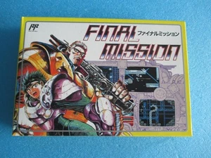 Original Famicon Final Mission Game Cartridge with Box Excellent Condition JP - Picture 1 of 8