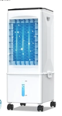 Bidiowe Condizionatori Mobile, Serbatoio Unità AC 9,5L 60W Raffrescatore Aria Evaporativo  - Immagine 1 di 4