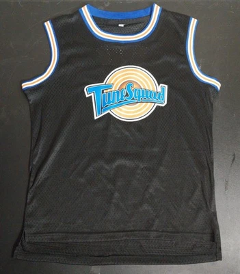 Camiseta deportiva de baloncesto Space Jam Tune Squad Bugs Bunny #1 Looney Tunes negra para hombre L Foto 1 de 4
