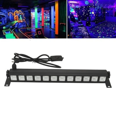 .›UV LED Light Bar 36W 395nm Glow In The Dark Party Supplies UV Lights For  - Image 1 of 4