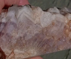Amethyst Cluster großer Kristall lila 1/2 Pfund Probe Plattenboden USA abgebaut - Bild 1 von 24
