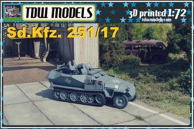 SdKfz 251/17 - 1:72 TDW models - Bild 1 von 4