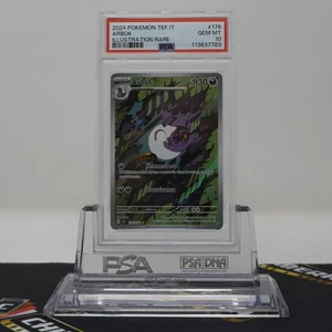 PSA 10 GEM MT Arbok IR #176/162 Cronoforze Italiano Pokemon Cards - Picture 1 of 2