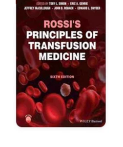 Rossi's Principles Of Transfusion Medicine Hardcover - Picture 1 of 6