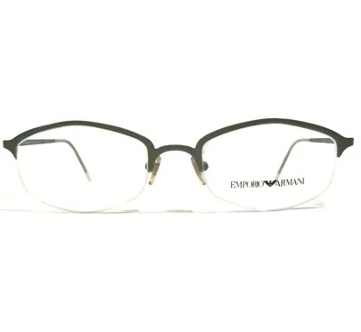 Monturas de gafas Emporio Armani 144 1216 gris redondo medio borde 50-19-135 Foto 1 de 4