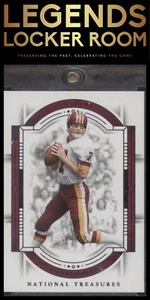 Panini National Treasures #100 2023 Joe Theismann púrpura #/49 - Imagen 1 de 2