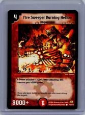 Duel Masters TCG Fire Sweeper Burning Hellion Card 2004