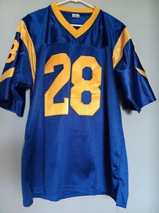 Rams Marshall Faulk Authentic Signed Blau Trikot Autogramm 50 - Bild 1 von 13