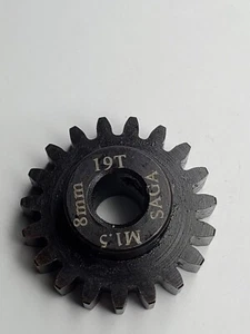 8mm bore Mod 1.5 Steel pinion gear 19t Sagacustomrc - Picture 1 of 2