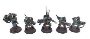 Warhammer 40k Space Marines Salamanders Scout Shotgun Squad Painted - Picture 1 of 3