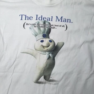 T-shirt vintage Pillsbury Dough Boy uomo ideale - Foto 1 di 7