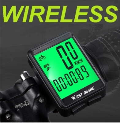 contachilometri Wireless Computer Bici Ciclocomputer CORSA MTB WI-FI senza filo - Immagine 1 di 4