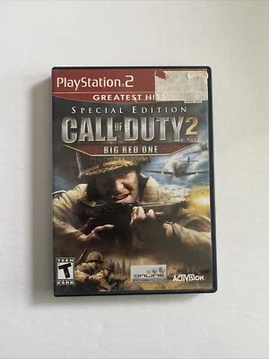 Call of Duty 2: Big Red One -- Enhanced Greatest Hits (Sony PlayStation 2, 2006) - Image 1 of 3