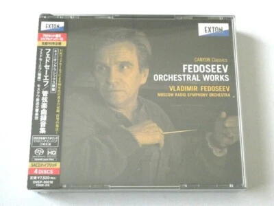 Vladimir Fedoseyev Orchestral Works 4 SACD Hybrid TOWER RECORDS JAPAN - Image 1 of 3