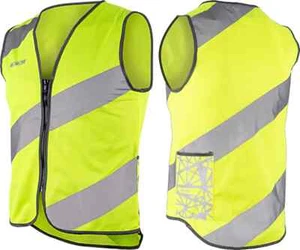 Sicherheitsweste WOWOW Roadie Reflexstreifen Erwachsene Gr. L Gelb 034 - Bild 1 von 8