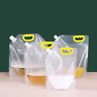 1Pc 1/1.5/2.5/5/10L Reusable Clear Drinking Bags Drinks Flasks Liquor Ba SFG