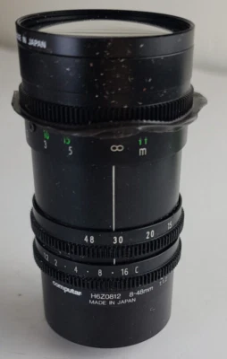 Computar  H6Z0812 8-48mm 1:1.2 Lens - Image 1 of 4