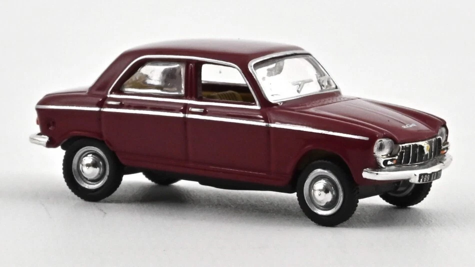 Peugeot 204 1966 Algue Brune 1:87 Model 472417 NOREV - Immagine 1 di 1