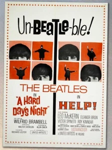 The Beatles - UnBEATLEble! - A Hard Days Night & Help 1965 - A3 poster print - Picture 1 of 1