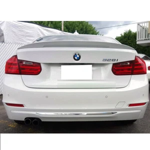 Painted 2012-2015 For BMW F30 F80 Sedan HIGH KICK P-TYPE TRUNK SPOILER - Picture 1 of 8
