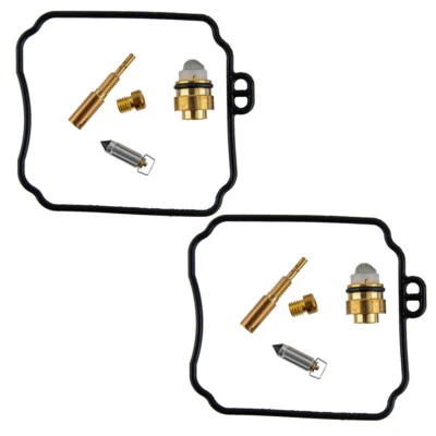 Juego de 2 juegos de reparación de carburador kit de chorro piloto principal apto para Hyosung GV250 Aquila UM V2C hm Foto 1 de 4