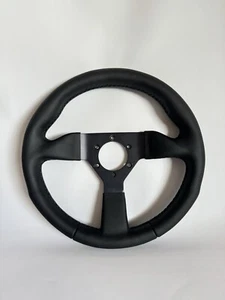 MOMO Techart Porsche Steering Wheel 32cm Leather Sport 911 930 964 924 944 928 - Picture 1 of 8