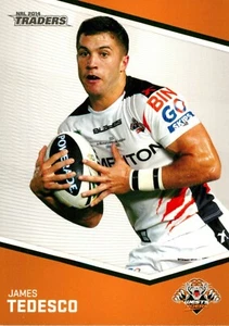 2014 Wests Tigers NRL ESP Traders Rookie Card - James Tedesco - Bild 1 von 3