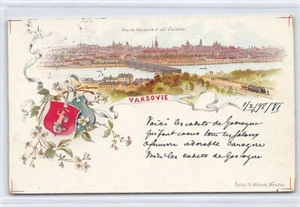 Poland - WARSZAWA - Litho - Panorama - Nakl. St. Winiarski - Picture 1 of 2