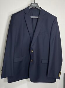 Ralph Lauren Men’s Suit Color Navy Blue Size 48L