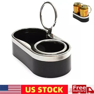 Truck Sedan Car Center Console Double Cup Holder Seat Organizer Drinks Holder - Picture 1 of 11