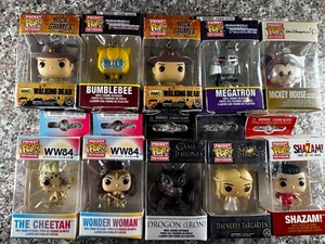 Funko Pocket POP! Portachiavi - Walking Dead, Transformers, WW84, GoT, Disney, DC - Foto 1 di 10