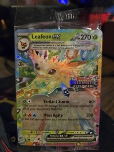 Leafeon EX Prismatic Evolutions STAMPED Sealed Promo Card 006/131  - Bild 1 von 1