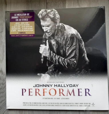 Vinyle Double Lp numéroté Johnny HALLIDAY Performer - Photo 1/2