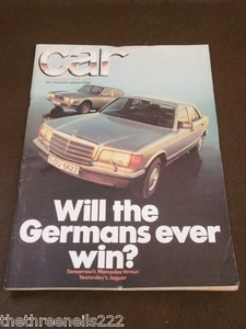 CAR MAGAZINE - MERCEDES vs JAGUAR - DEC 1979 - Picture 1 of 1