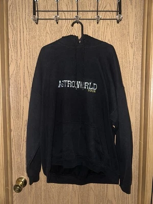 Travis Scott Astroworld Tour Black Hoodie Size XL - Image 1 of 4