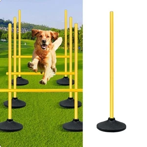 Soccer Agility Pole Soccer Training Hurdles Speed Trainning Adjustable Height - Picture 1 of 7