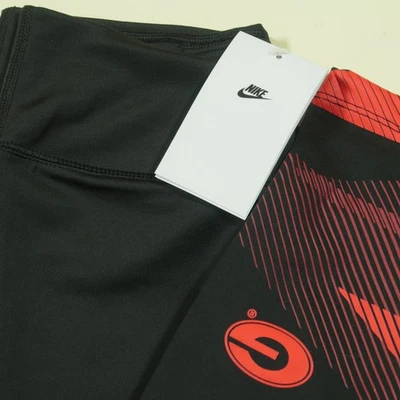 Nike Georgia Bulldogs Performance Leggings Mujer M Negro Rojo Geométrico Nuevo Foto 1 de 4