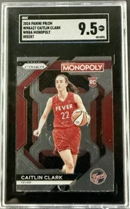 Inserto Caitlin Clark 2024 Panini Prizm Monopoly WNBA #WNBA27 SGC 9,5 - Imagen 1 de 2