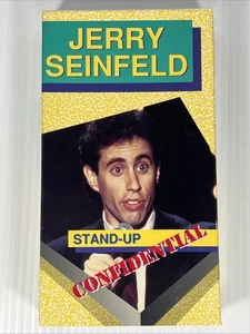 Jerry Seinfeld: Stand-Up Confidential (VHS, 1987) Comedy Stand-Up HBO - Imagen 1 de 6