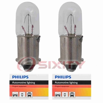 2 bombillas marcadoras laterales traseras Philips para Plymouth Cricket 1971-1974 tq Foto 1 de 4